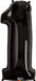 34 Inch Black Number 1 Balloon
