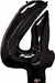34-Inch Black Number 4 Balloon