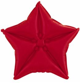 20-Inch Quilted Star Air-Fill Foil Balloon