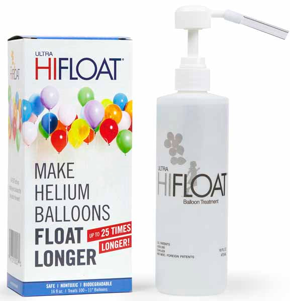 Ultra Hi-Float Balloon Treatment with Pump, 16 oz