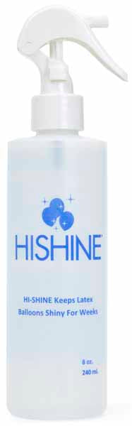 HI-SHINE Balloon Shine Liquid with Sprayer, 8 oz