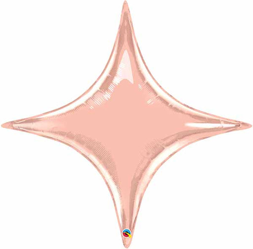 40-Inch Rose Gold Starpoint Foil Balloon