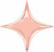 40-Inch Rose Gold Starpoint Foil Balloon