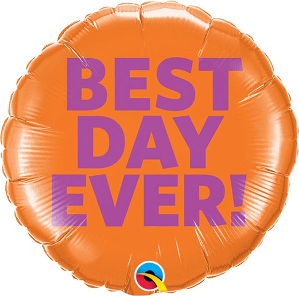 Best Day Ever! 9-Inch Foil Balloon