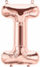 16-Inch Rose Gold Letter I Balloon