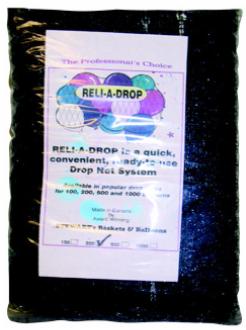 BLACK RELI-A-DROP NET FOR 100/7" 7'X4'