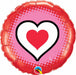 Only Hearts 18-Inch Round Foil Balloon