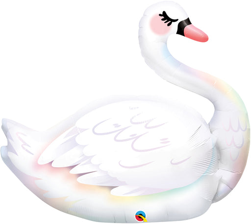 Graceful Swan 35" Shaped Foil Balloon