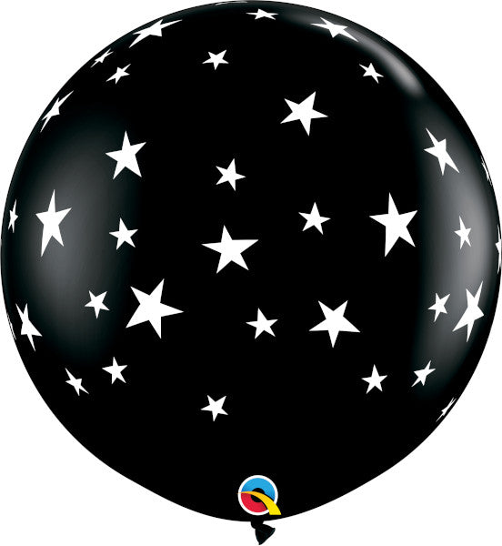 Contempo Stars 36-Inch Latex Balloons, 2-Pack