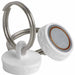 Round ClikMagnet #20 White Ceiling Magnet, 20 lb Capacity