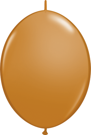 Qualatex Mocha Brown 6" QuickLink Latex Balloons, 50 Count