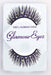 Glamour Eyez Black Rhinestone False Eyelashes