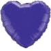 18" Quartz Purple Heart Foil Balloon
