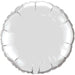 18-Inch Silver Round Foil Balloon
