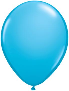 Qualatex 16" Robin's Egg Blue Latex Balloons, 50 Count