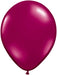 Qualatex 5-Inch Burgundy Latex Balloons, 100 Count