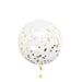 36-inch Giant Gold and Silver Confetti Balloons 5ct - Shimmer & Confetti
