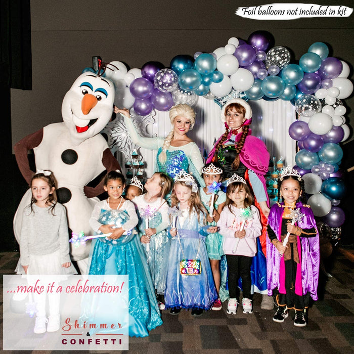 FROZEN DAZZLING SNOWFLAKE BIRTHDAY PARTY BALLOONS Decorations Supplies  Disney