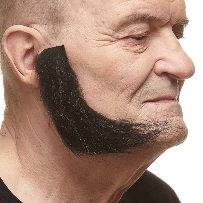 Stylish Sideburns - Black