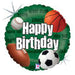 Sports Ball Bday 18"