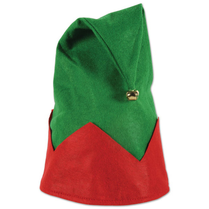 Festive Felt Elf Hat (3/Pk)