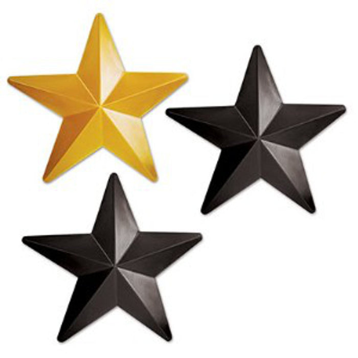 Plastic Stars (3/Pk)