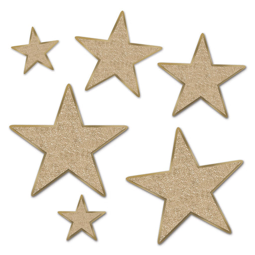 Glittered Foil Star