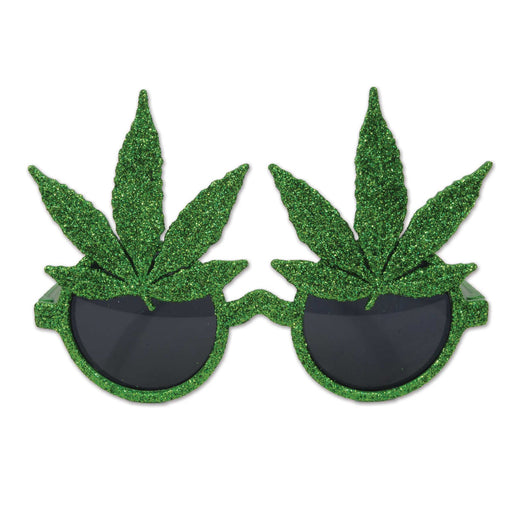 Glitter Weed Glasses