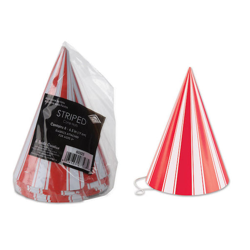 Striped Cone Hats