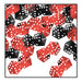 Dice Confetti Red &