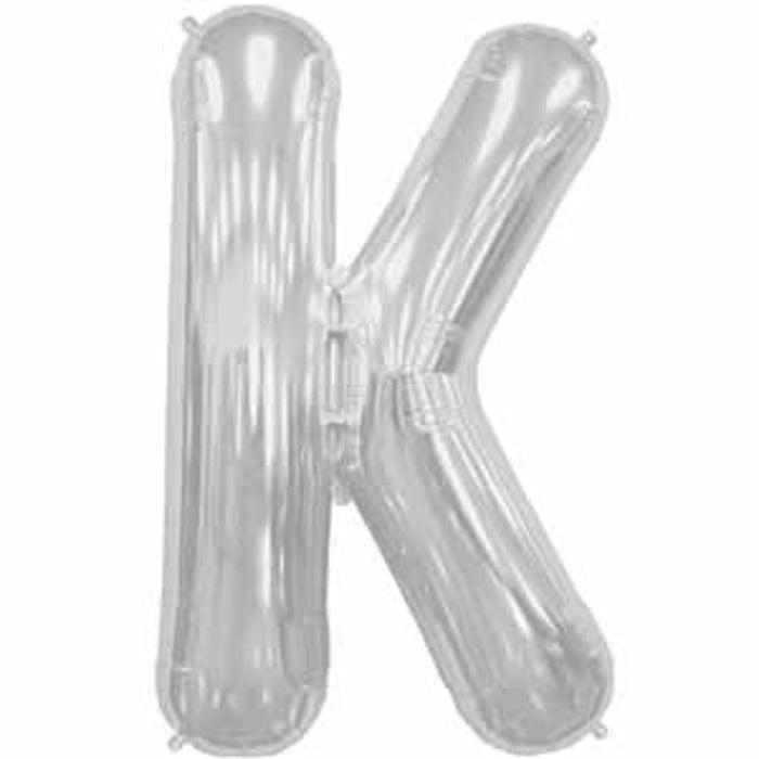 Letter K Silver