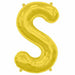 Letter S Gold