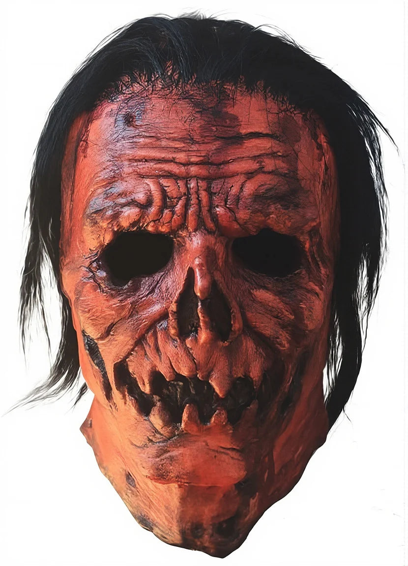 Candy Corn Jacob Atkins red Halloween mask